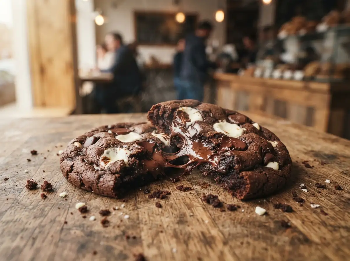Double Chocolate Chip Cookie
