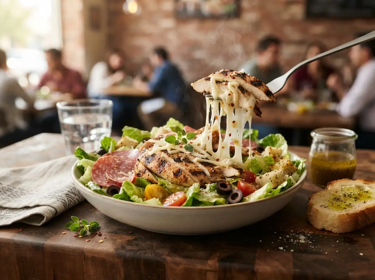 Italian with Grilled Chicken Salad