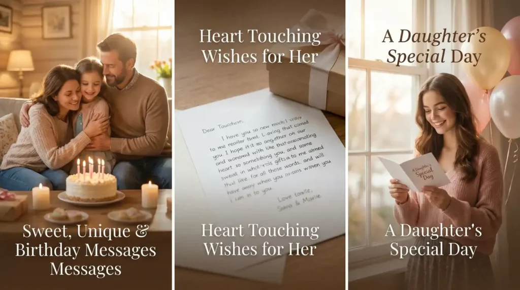  Heart Touching Birthday Wishes for a Daughter: Sweet, Unique & Loving Messages