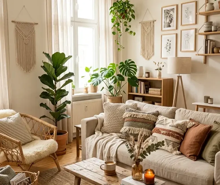 Boho Living Room Ideas for a Cozy and Relaxed Home