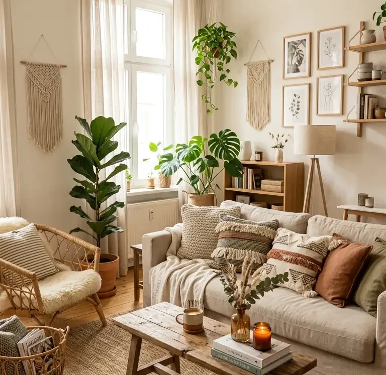 Boho Living Room Ideas for a Cozy and Relaxed Home