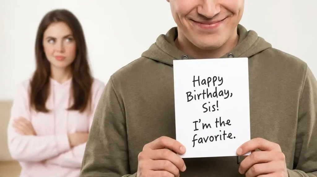 funny birthday wishes for sister
