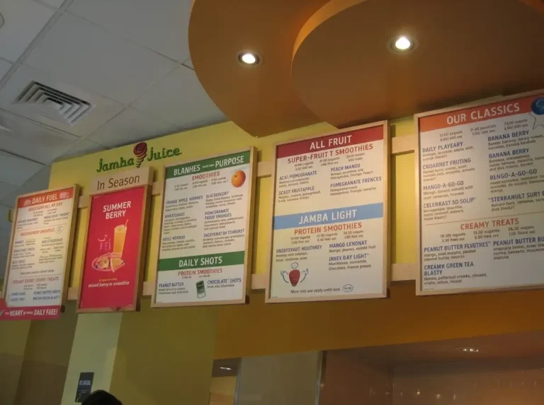 Jamba Juice Menu USA With Prices 2026 Updated