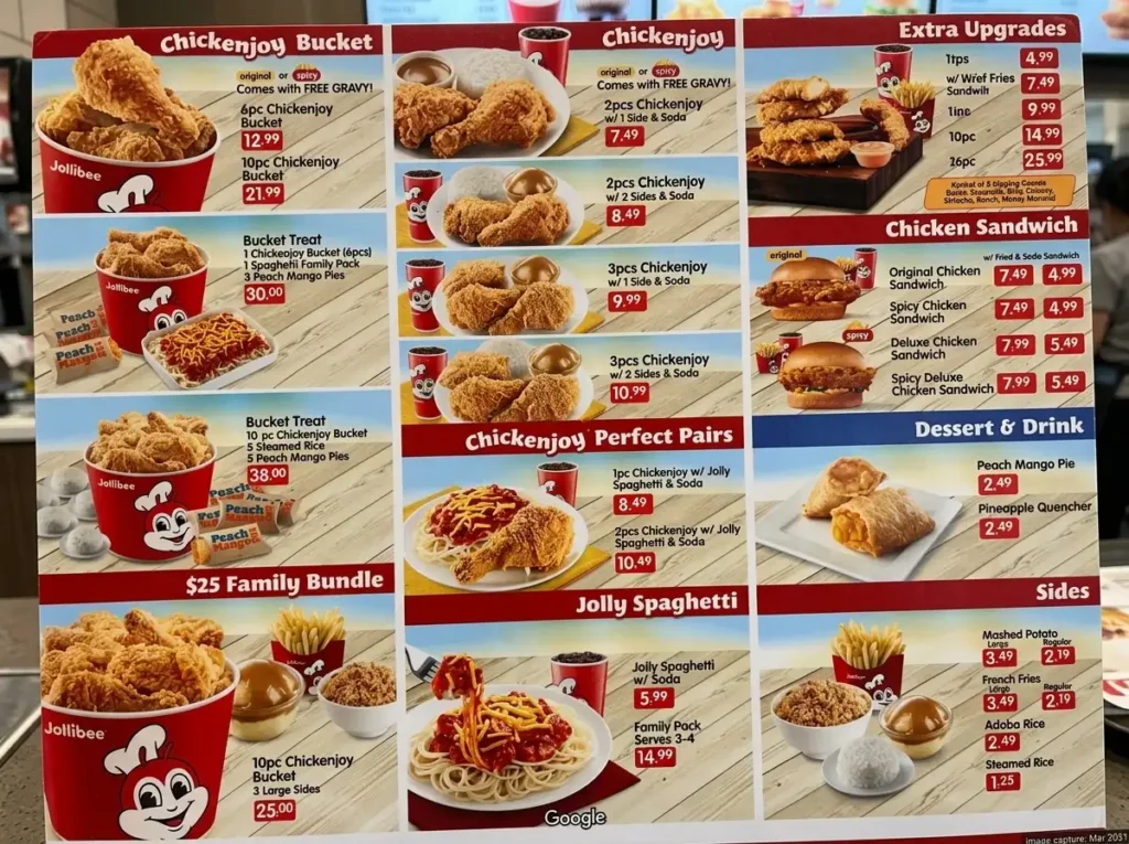 Jollibee Menu USA With Prices (2026 Updated) 1 Jollibee Menu USA With Prices (2026 Updated)