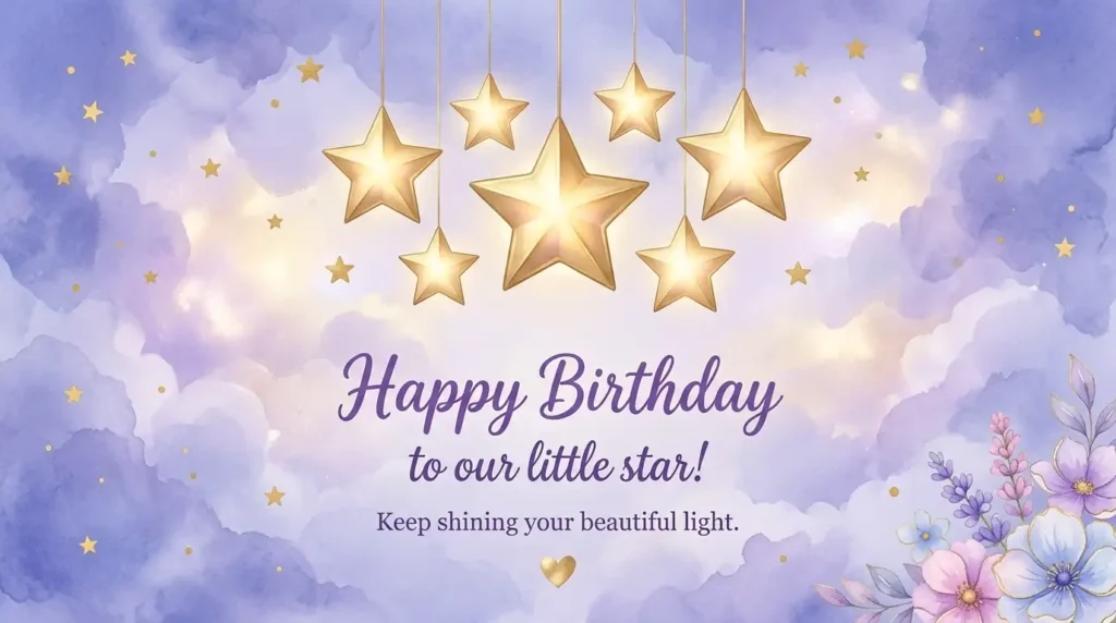 birthday wishes for little girl