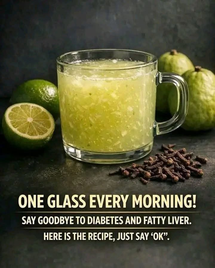 Lime, Guava & Clove Morning Drink
