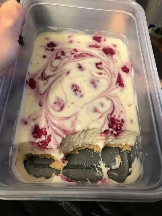 Raspberry Cream Cheese Loaf Cake