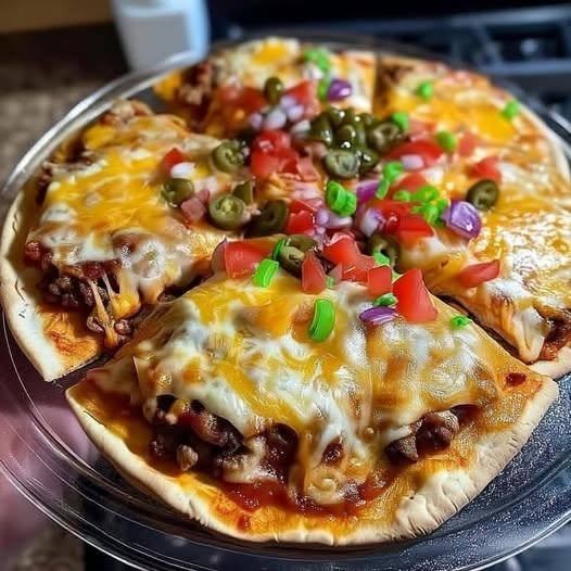 Homemade Mexican Pizza