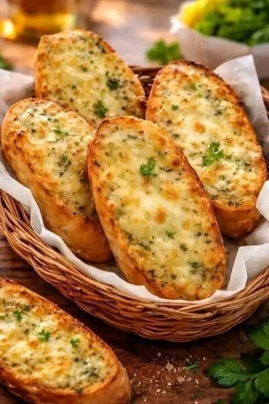 **Cheesy Garlic Bread Recipe**