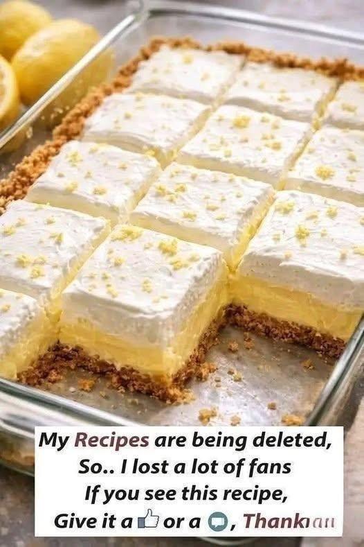 No-Bake Lemon Lush Dessert