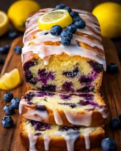 Lemon Blueberry Yogurt Loaf Recipe – Tangy & Moist Delight