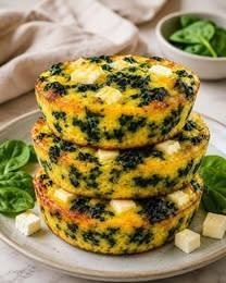 Spinach & Feta Egg Muffins