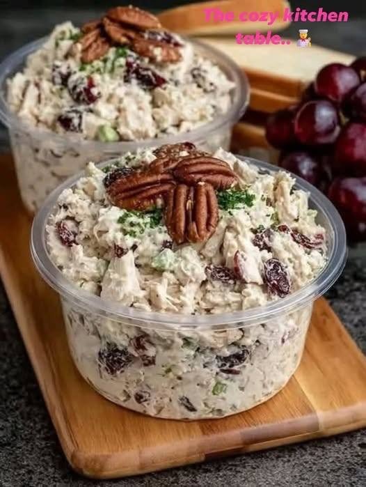 Classic Chicken Salad with Cranberries & Pecans