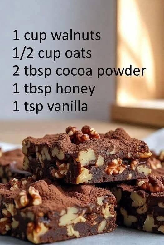 Chewy Walnut Cocoa Energy Bites
