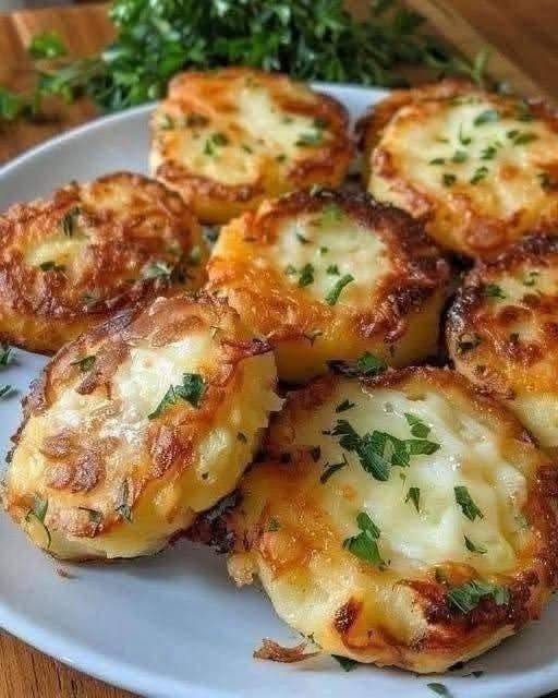 Crispy Cheesy Potato Bites