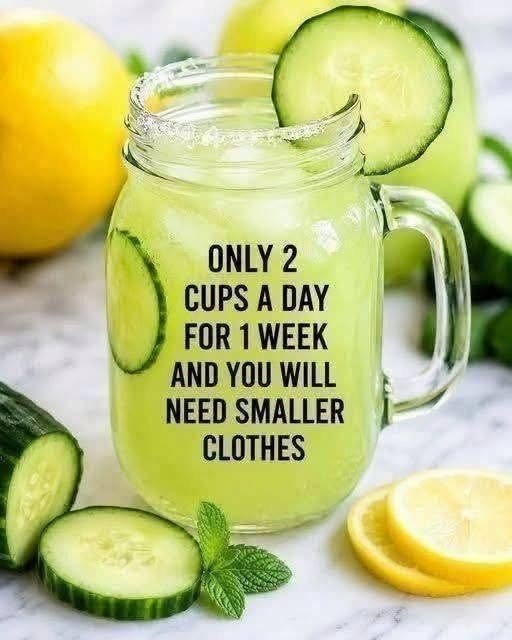 Cucumber Lemon Detox Drink
