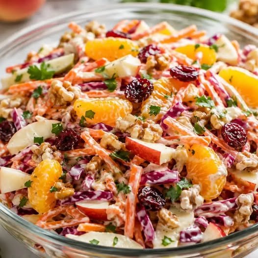 Crunchy Apple Carrot Salad