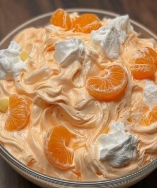 Creamy Mandarin Orange Fluff Salad