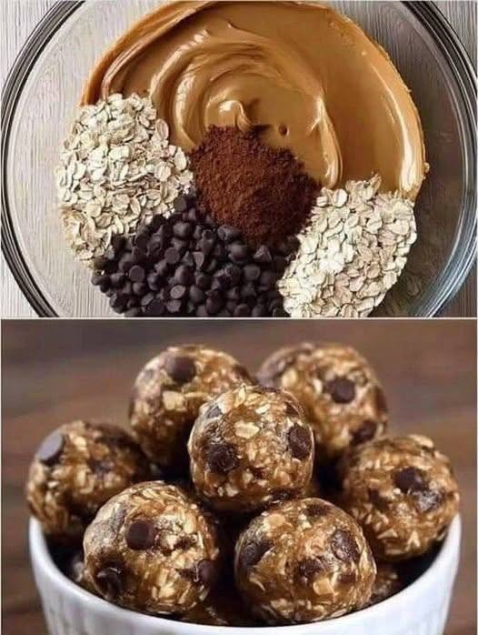 No-Bake Peanut Butter Oat Energy Balls