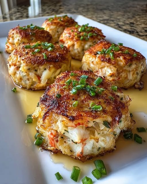 Crispy Crab Cake Bites with Lemon Butter Sauce
