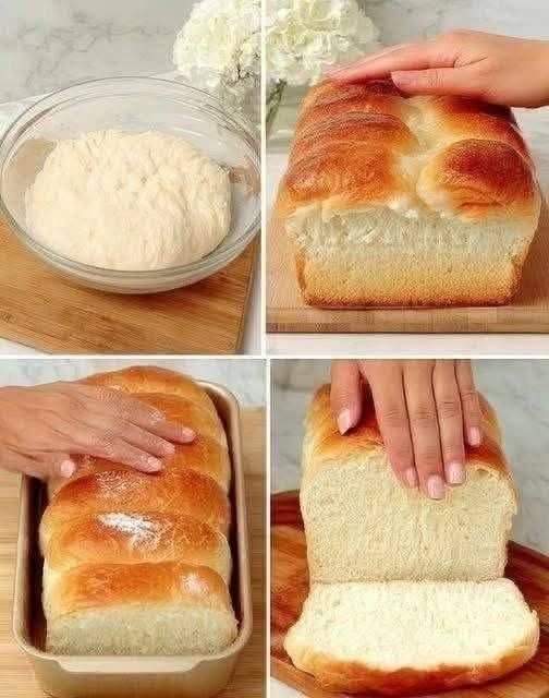 Soft & Fluffy Milk Bread Loaf