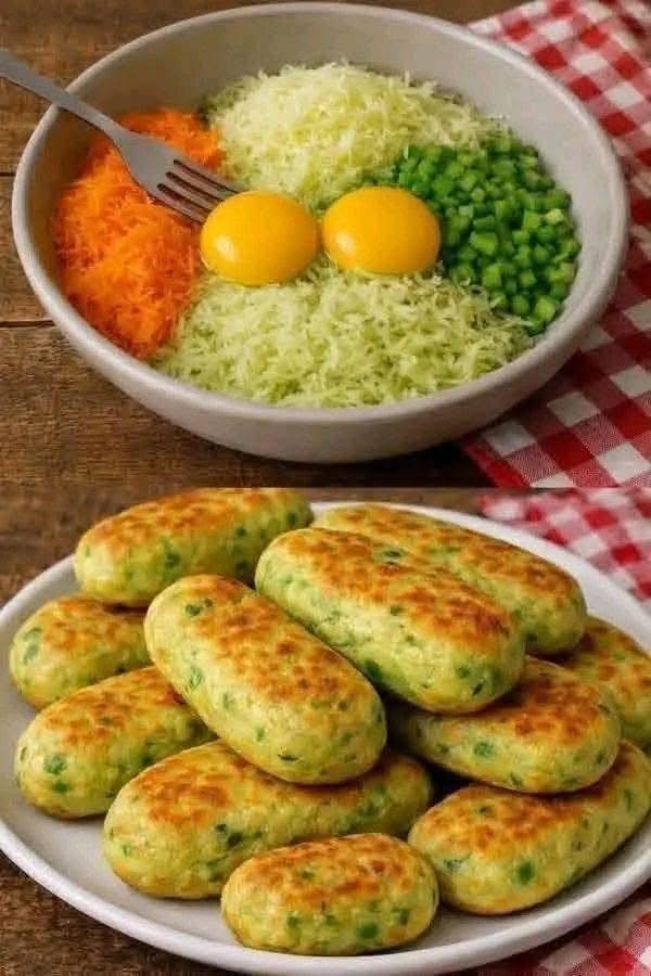 Cheesy Vegetable Patties