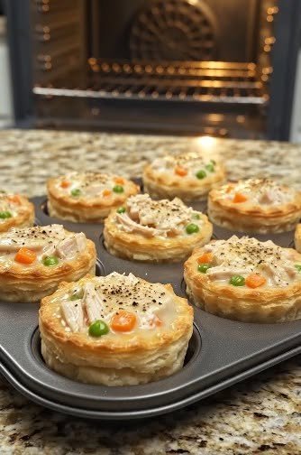 Mini Chicken Pot Pies