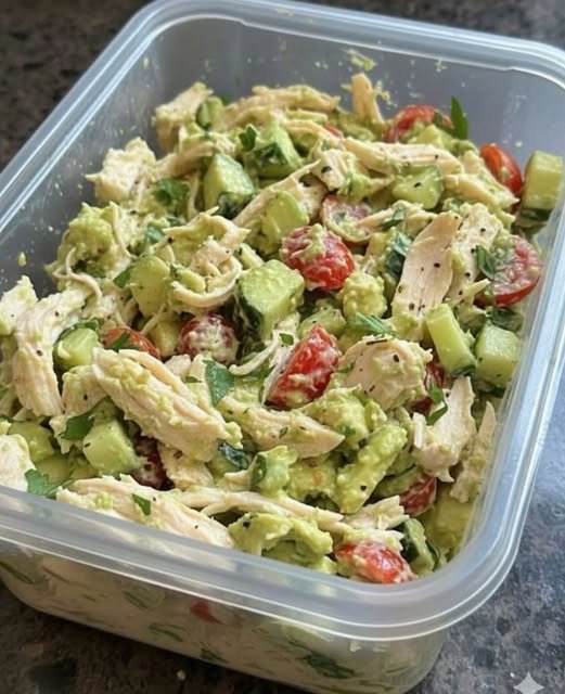 Creamy Avocado Chicken Salad