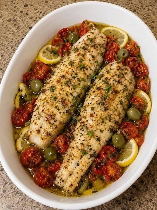 Mediterranean Lemon Herb Fish