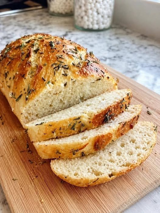 Soft Garlic Herb Butter Bread