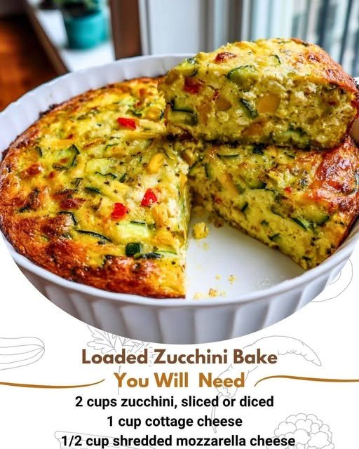 Loaded Zucchini Bake