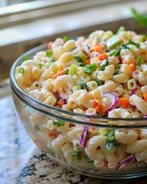 Hawaiian-Style Macaroni Salad