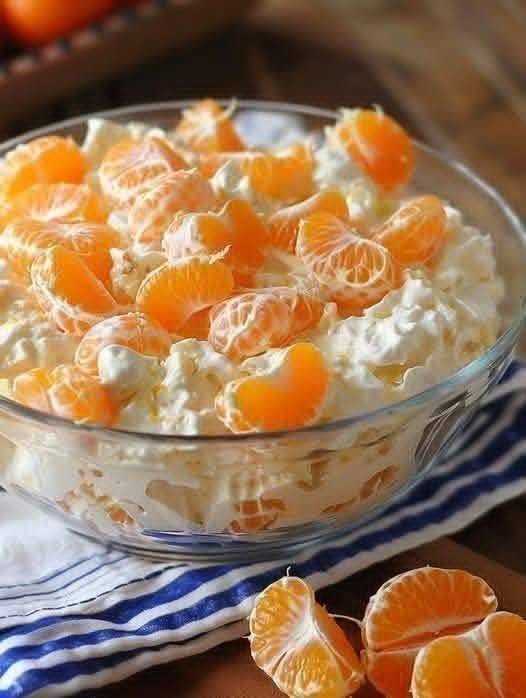 Creamy Mandarin Orange Fluff Salad