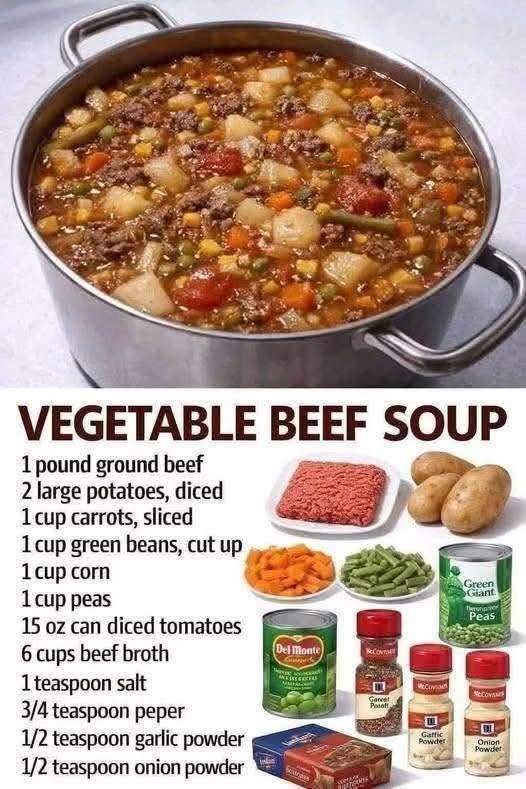 Hearty Vegetable Beef Soup