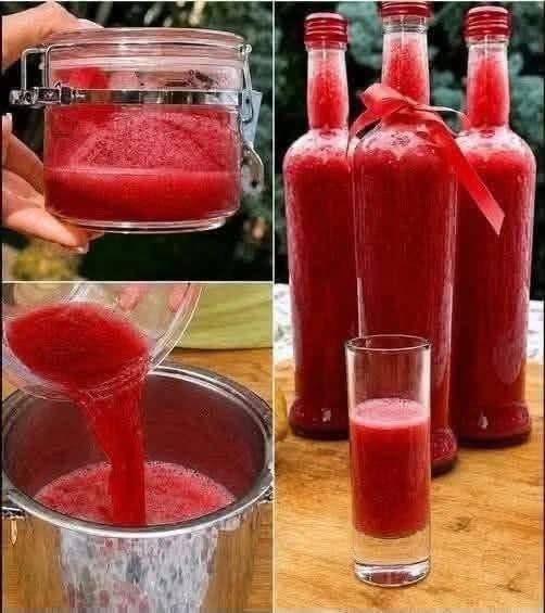 Homemade Watermelon Juice