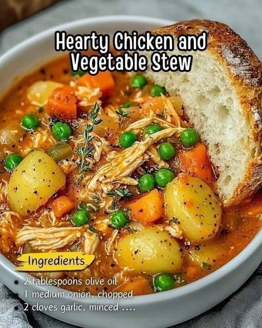 Hearty Chicken and Vegetable Stew