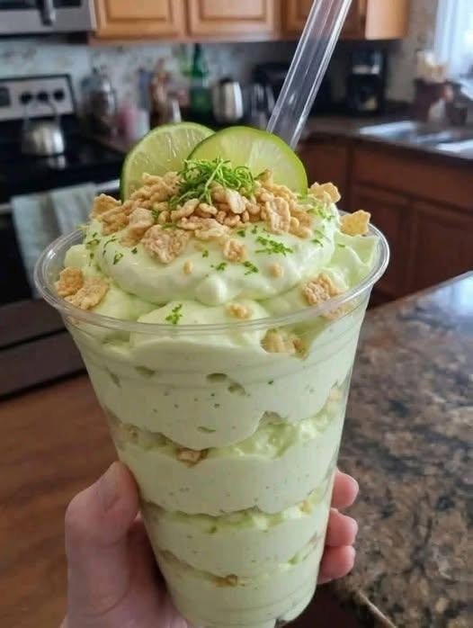 Creamy Key Lime Cheesecake Trifle Cup