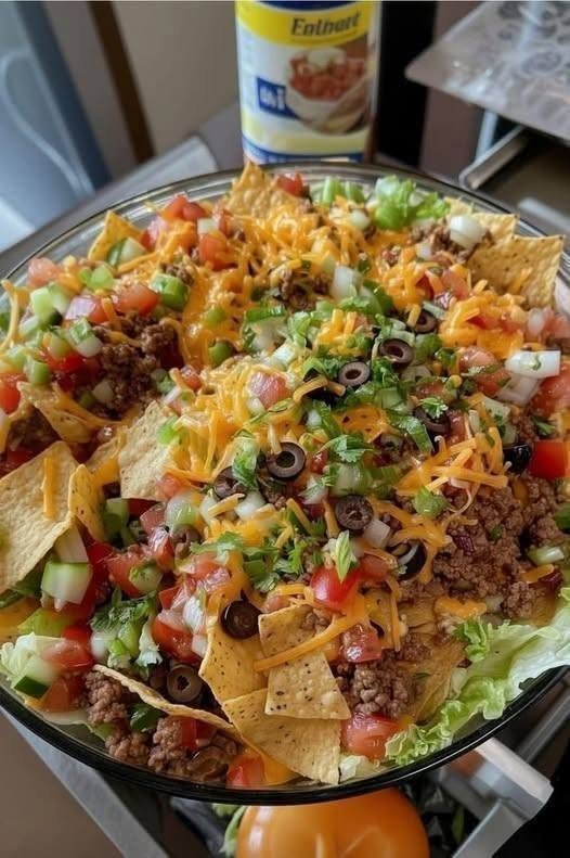 Loaded Nacho Salad