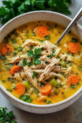CLASSIC CHICKEN NOODLE SOUP