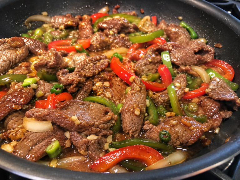 Spicy Garlic Beef Stir-Fry