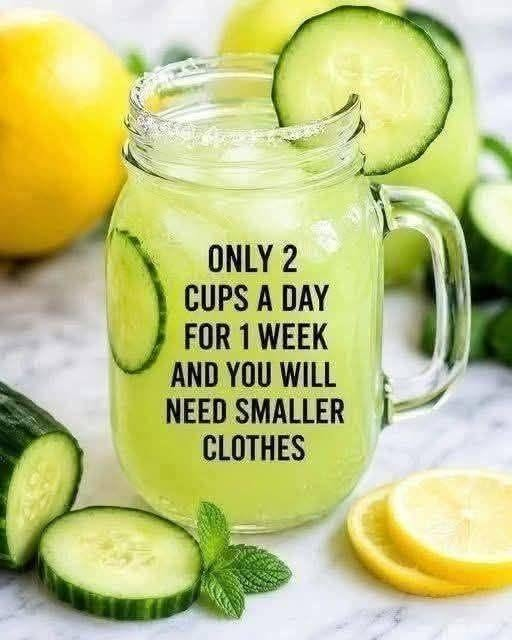 Cucumber Lemon Detox Water