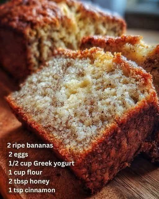 Greek Yogurt Banana Bread