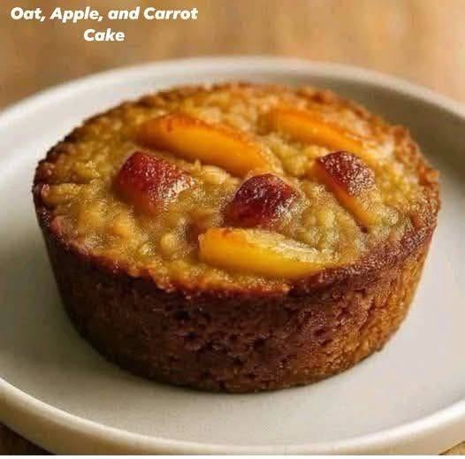 Oat, Apple & Carrot Cake