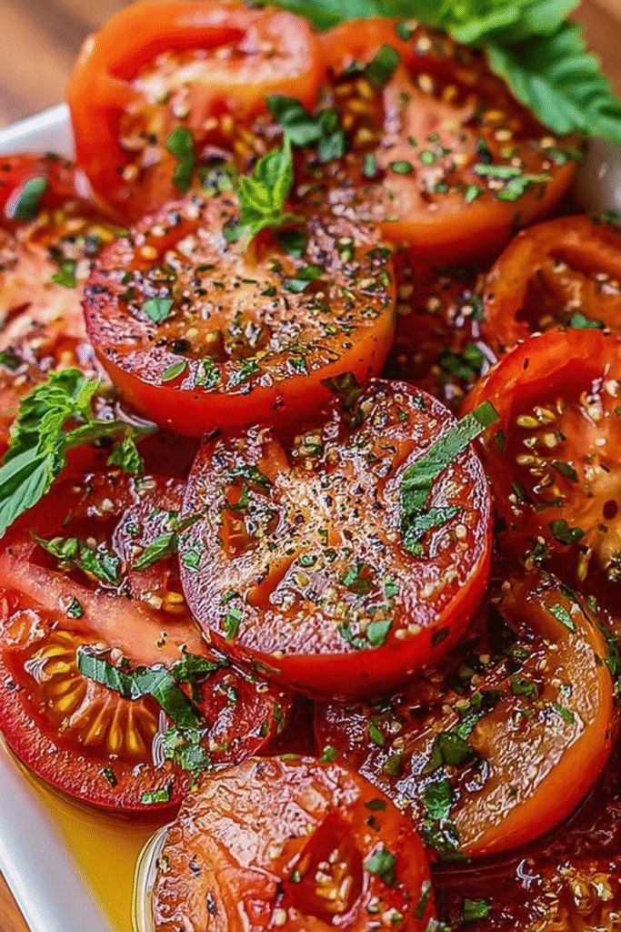 Marinated Tomato Salad