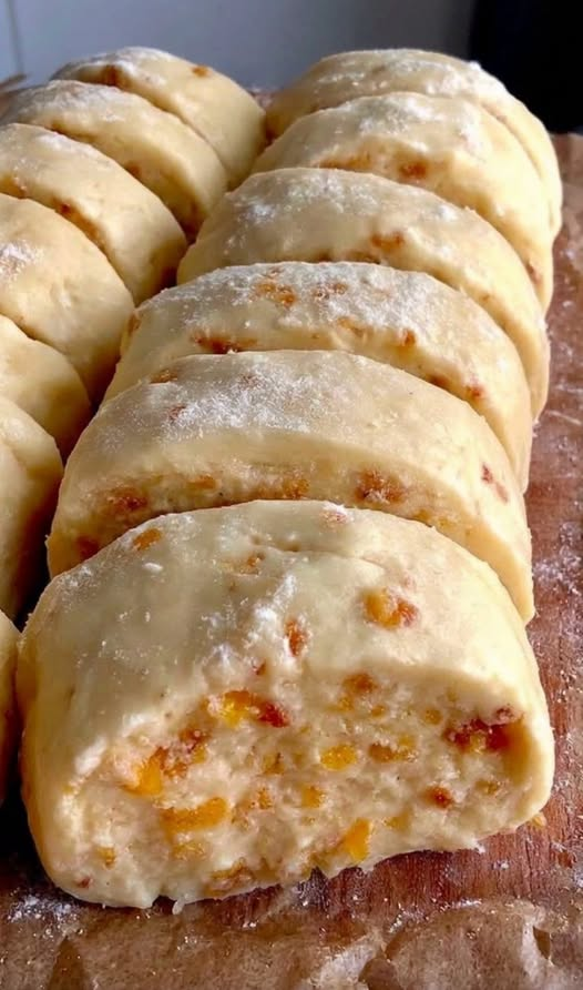 Cheesy Stuffed Dough Rolls
