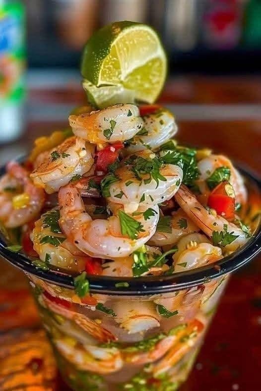 Zesty Mexican Shrimp Cocktail