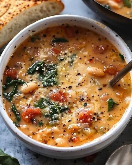 Creamy Tuscan Parmesan Soup