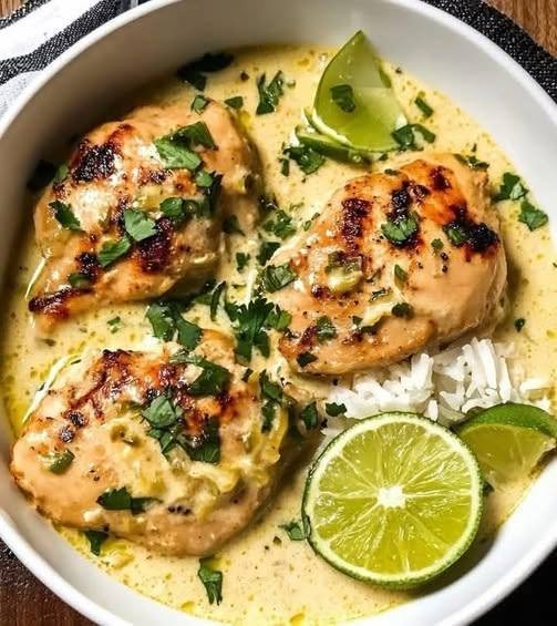 Coconut Lime Chicken: