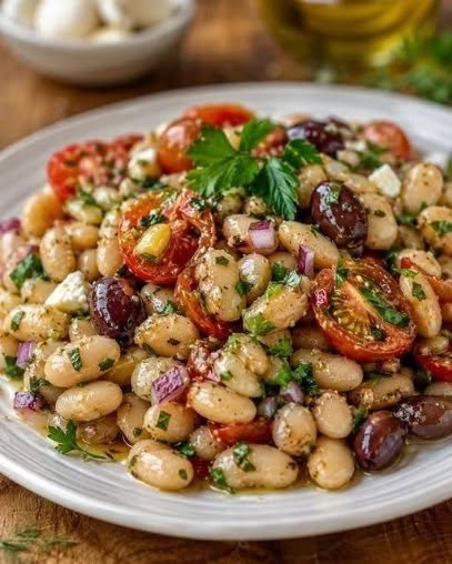 Marinated White Bean Salad