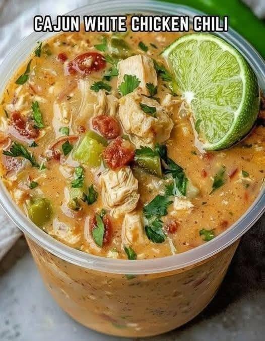 Cajun White Chicken Chili